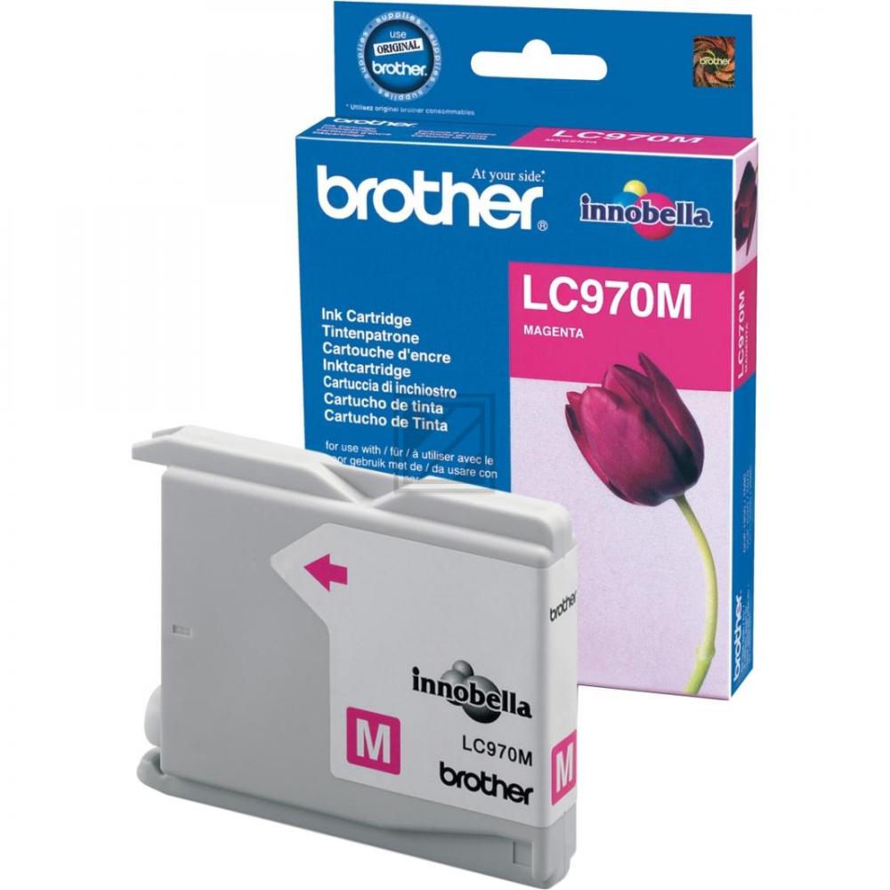 BROTHER Tintenpatrone magenta LC-970M MFC-260C 300 Seiten
