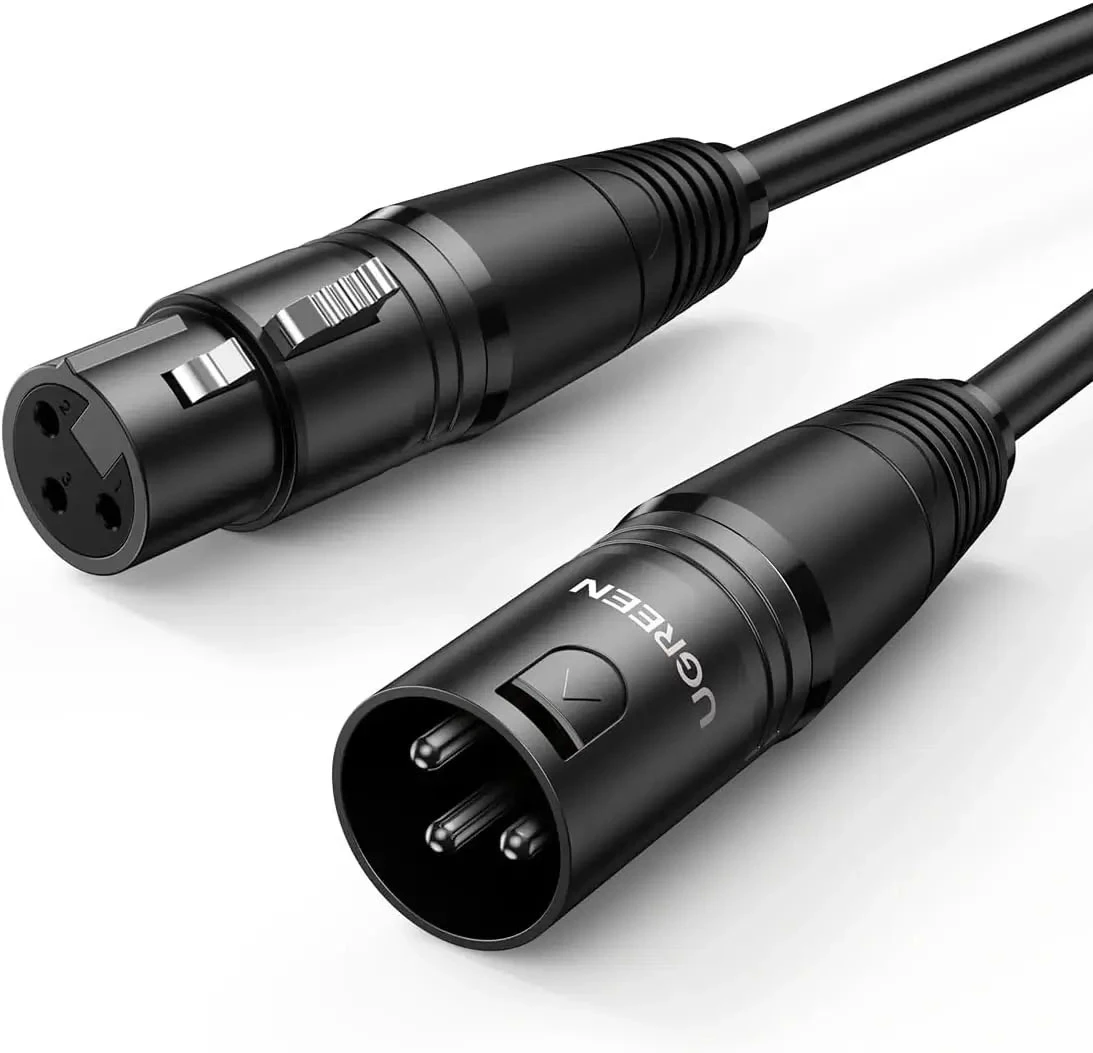 UGREEN Cable Xlr-Xlr Male-Female 20710 Microphone, 2m,BB