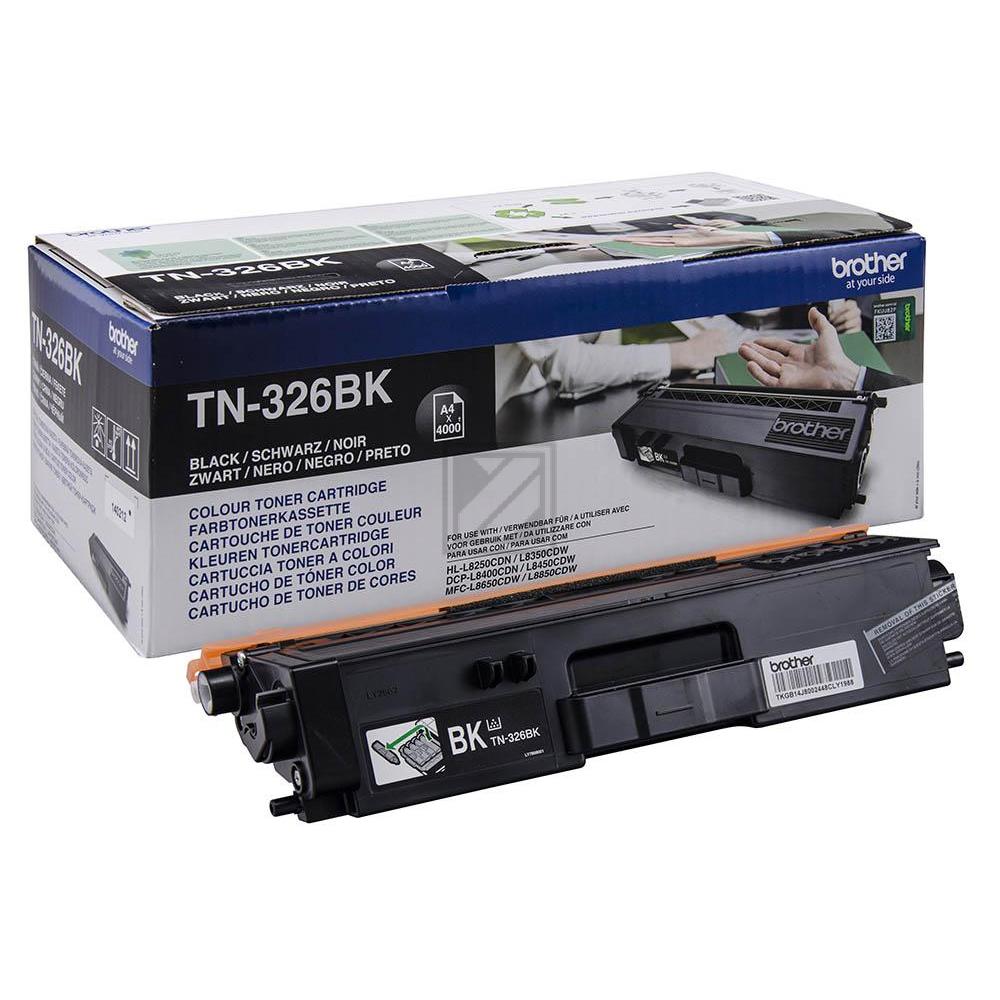 BROTHER Toner HY schwarz TN-326BK DCP-L8400CDN 4000 Seiten BROTHER Toner HY schwarz TN-326BK DCP-L8400CDN 4000 Seiten