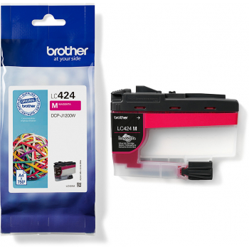 BROTHER Tintenpatrone magenta LC-424M DCP-J1200 750 Seiten BROTHER Tintenpatrone magenta LC-424M DCP-J1200 750 Seiten