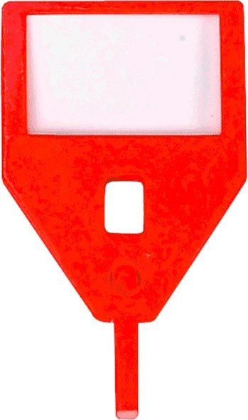 RIEFFEL SWITZERLAND Schlüssel-Anhänger KyStor A15738 rot