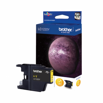 BROTHER Tintenpatrone yellow LC-1220Y DCP-J525W 300 Seiten BROTHER Tintenpatrone yellow LC-1220Y DCP-J525W 300 Seiten
