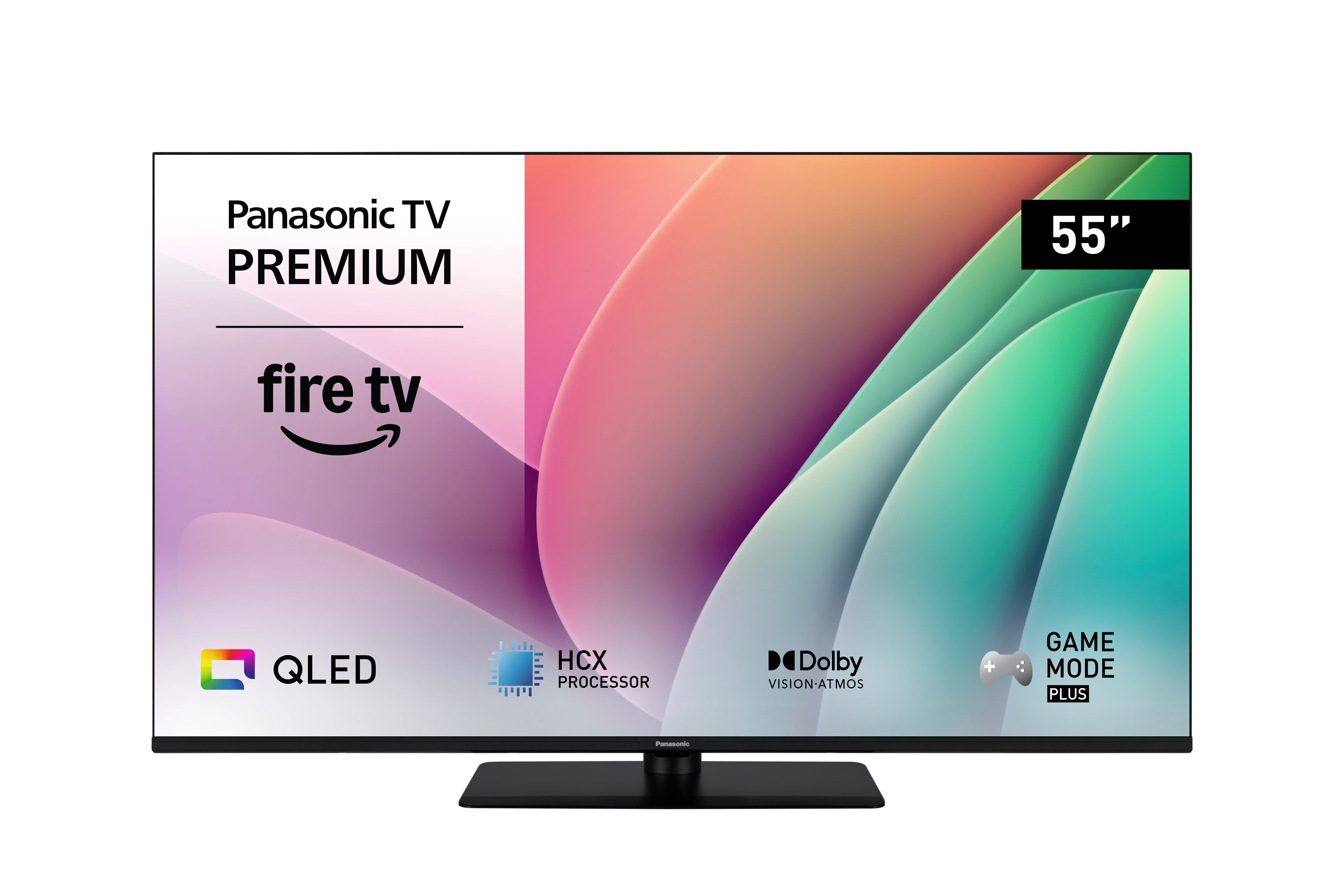 PANASONIC 55 Inch 4K UHD LCD TV-55W80AEZC Fire TV, 60 Hz, HDR10+, Dolby