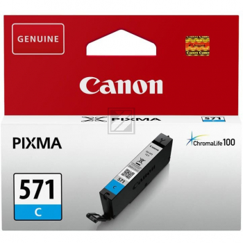 CANON Tintenpatrone cyan CLI-571C PIXMA MG5750 7ml