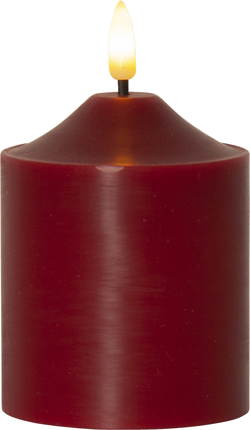 STAR TRADING LED Kerze Flamme 12cm 12.061-61 rot