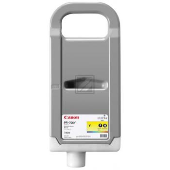 CANON Tintenpatrone yellow PFI706Y iPF 8300 700ml