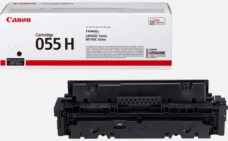 CANON Toner-Modul 055H schwarz 3020C002 LBP663/MF742 7600 Seiten