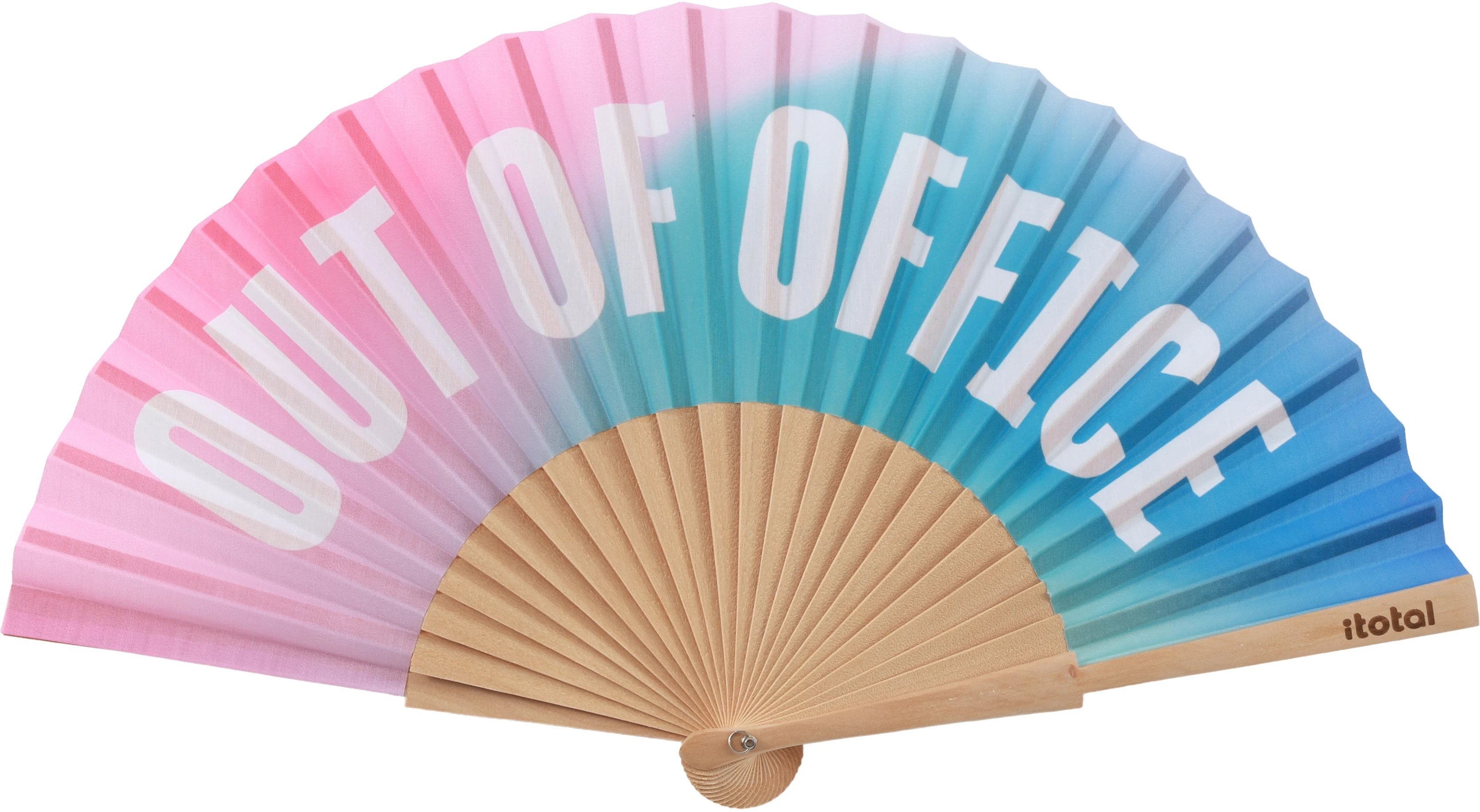 I-TOTAL Handfächer 23cm XL3165F Out of Office