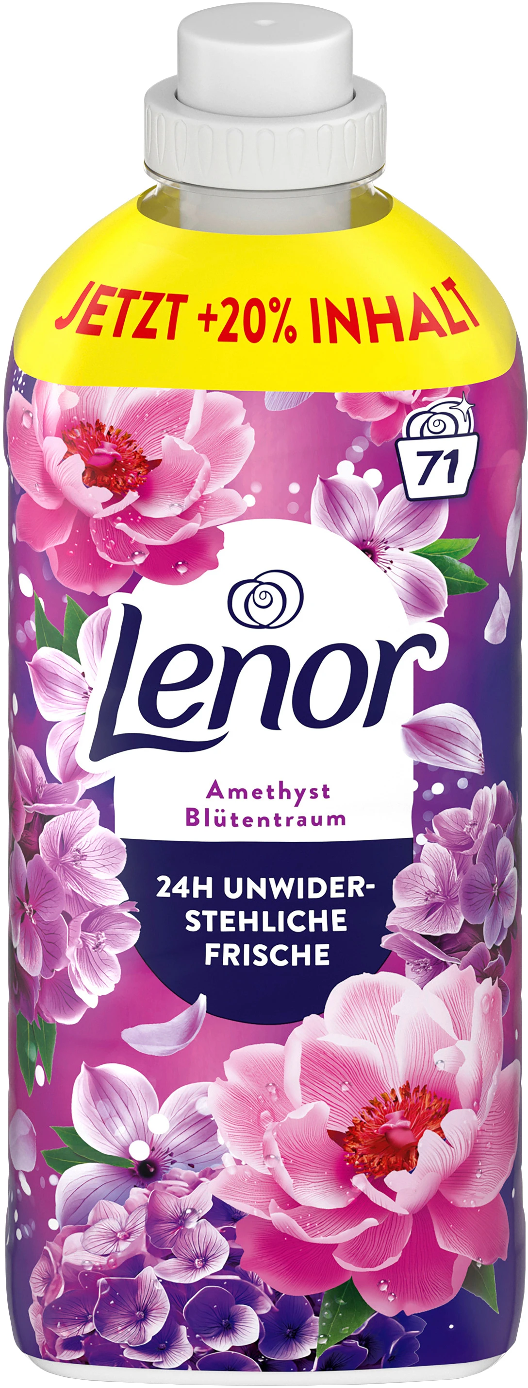 LENOR Weichspülmittel 972438 Amethyst Blütentraum 1.491lt