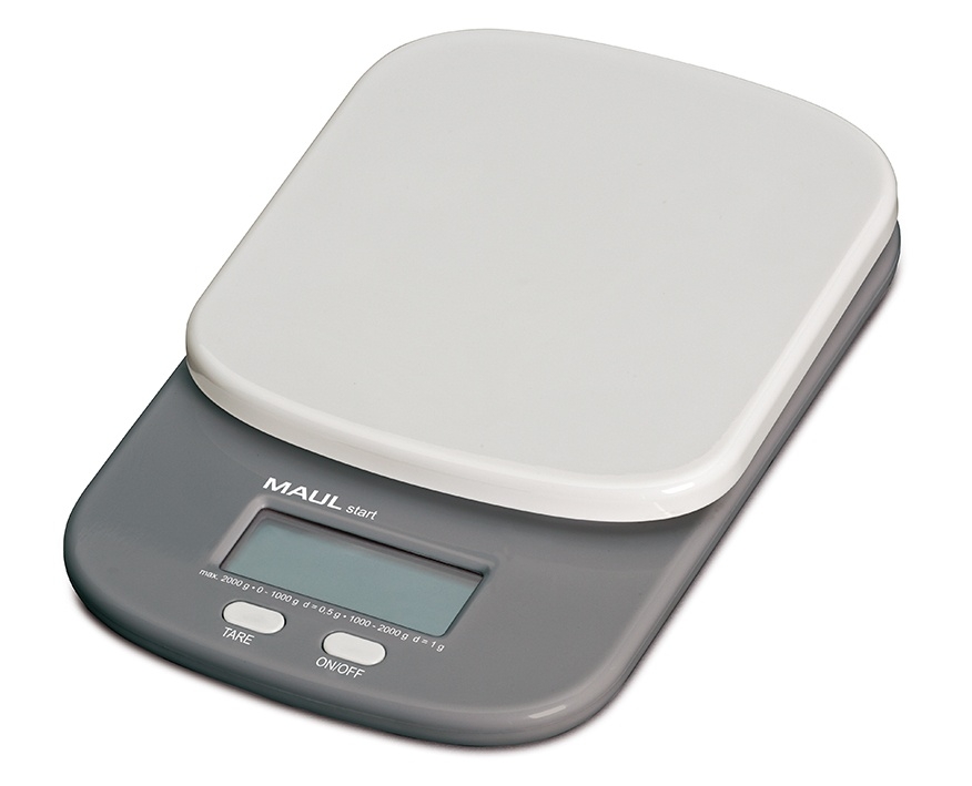 MAUL Briefwaage MAULstart 12.05 mit Batterie, 2000g