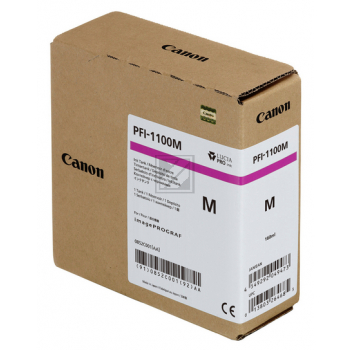 CANON Tintenpatrone magenta PFI1100M iPF PRO-2000/PRO-6000S 160ml