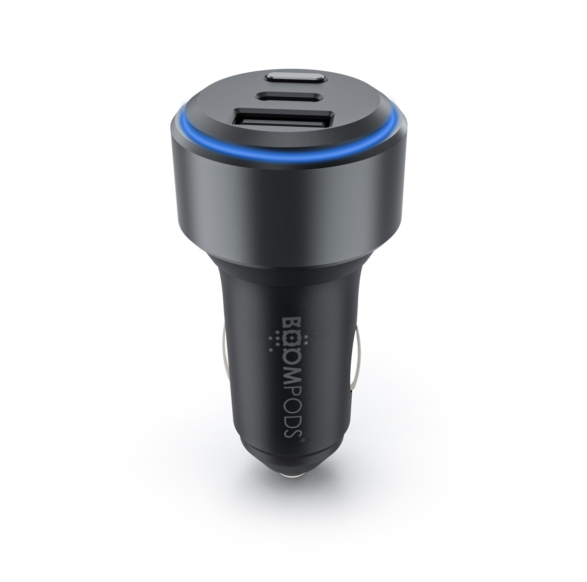 BOOMPODS Boomtag Car Charger TCARUN Universal grey