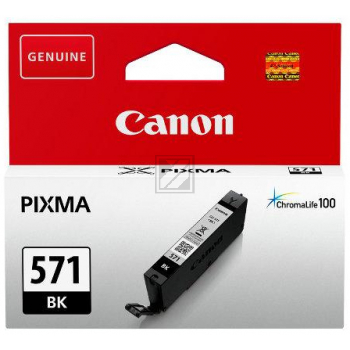 CANON Tintenpatrone schwarz CLI-571BK PIXMA MG5750 7ml