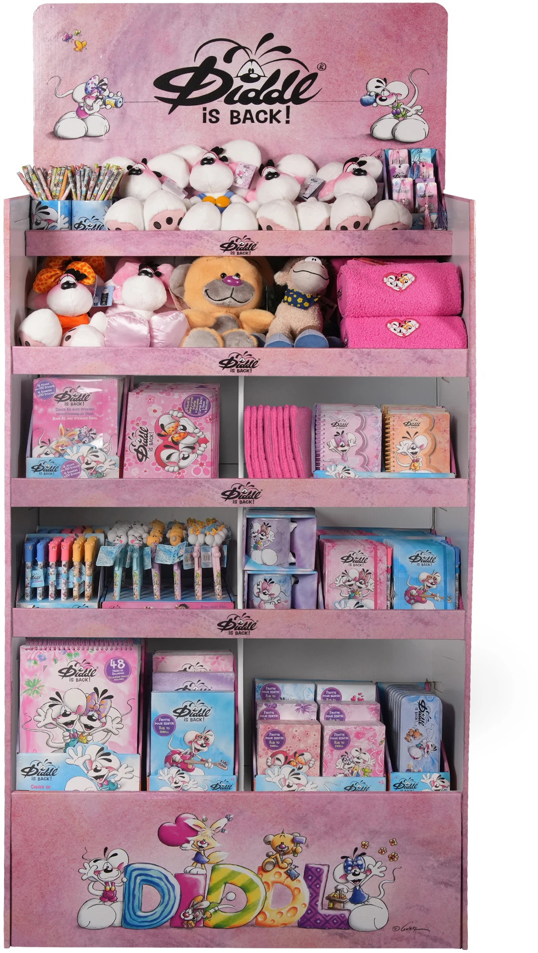 DIDDL POS-Display 80x40cm 23763 bestückt
