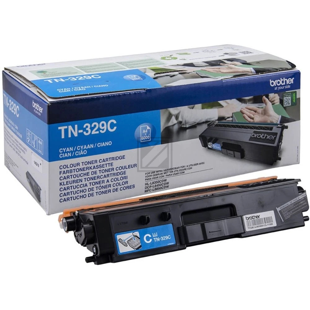 BROTHER Toner Super HY cyan TN-329C MFC-L8450CDW 6000 Seiten BROTHER Toner Super HY cyan TN-329C MFC-L8450CDW 6000 Seiten