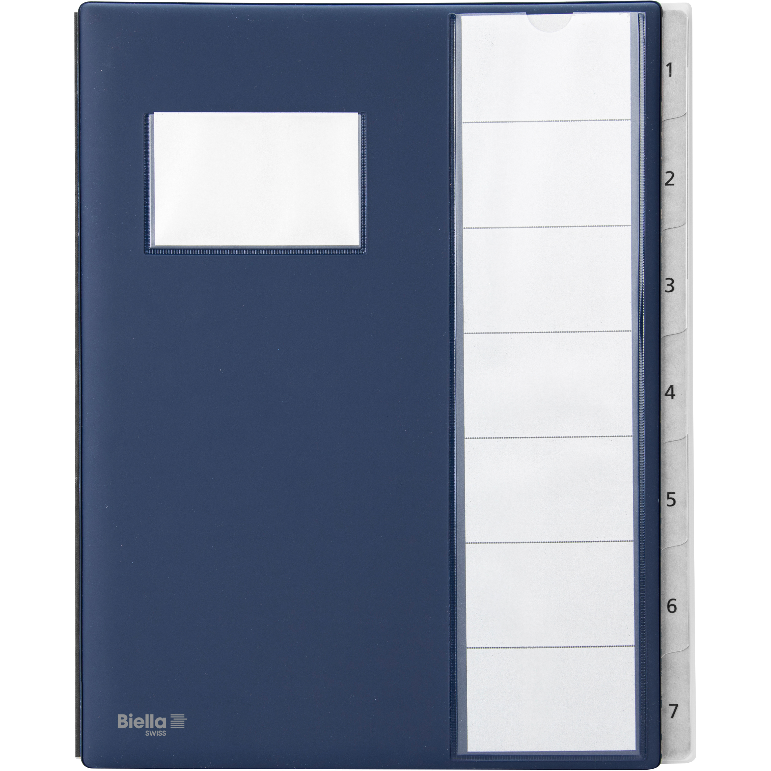 BIELLA Pultmappe Pronto A4 32040707U dunkelblau 7-teilig