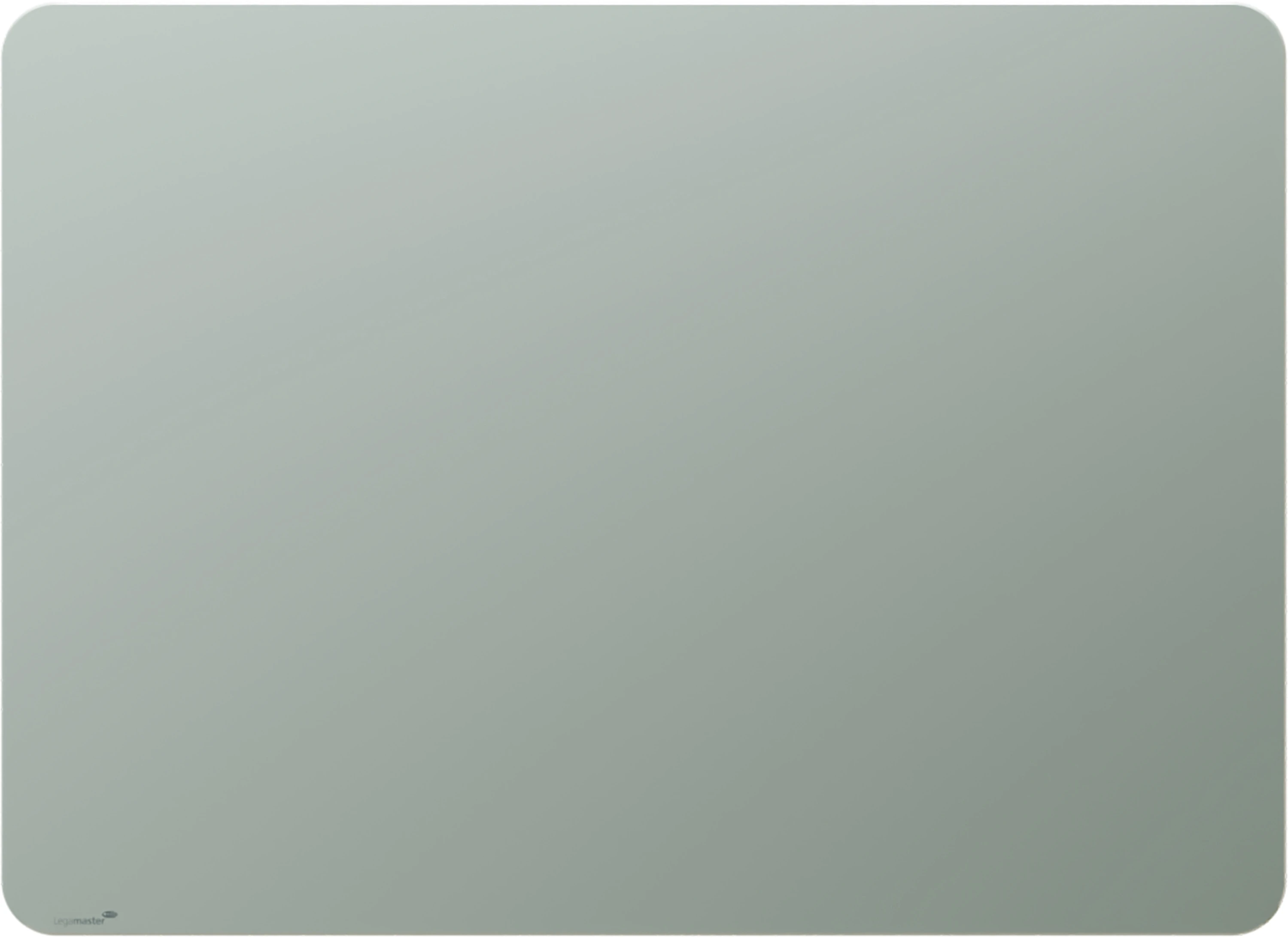 LEGAMASTER Glasboard 90x120cm 7-104354 matt, Sage Green runde Ecken