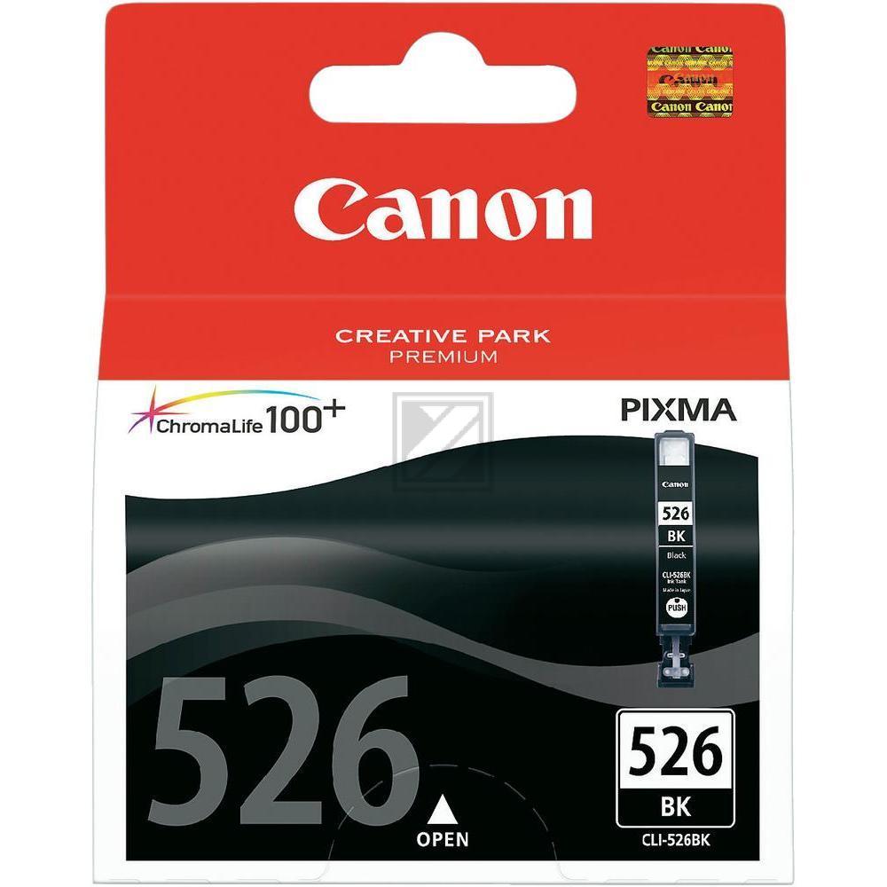 CANON Tintenpatrone schwarz CLI-526BK PIXMA iP 4850 9ml