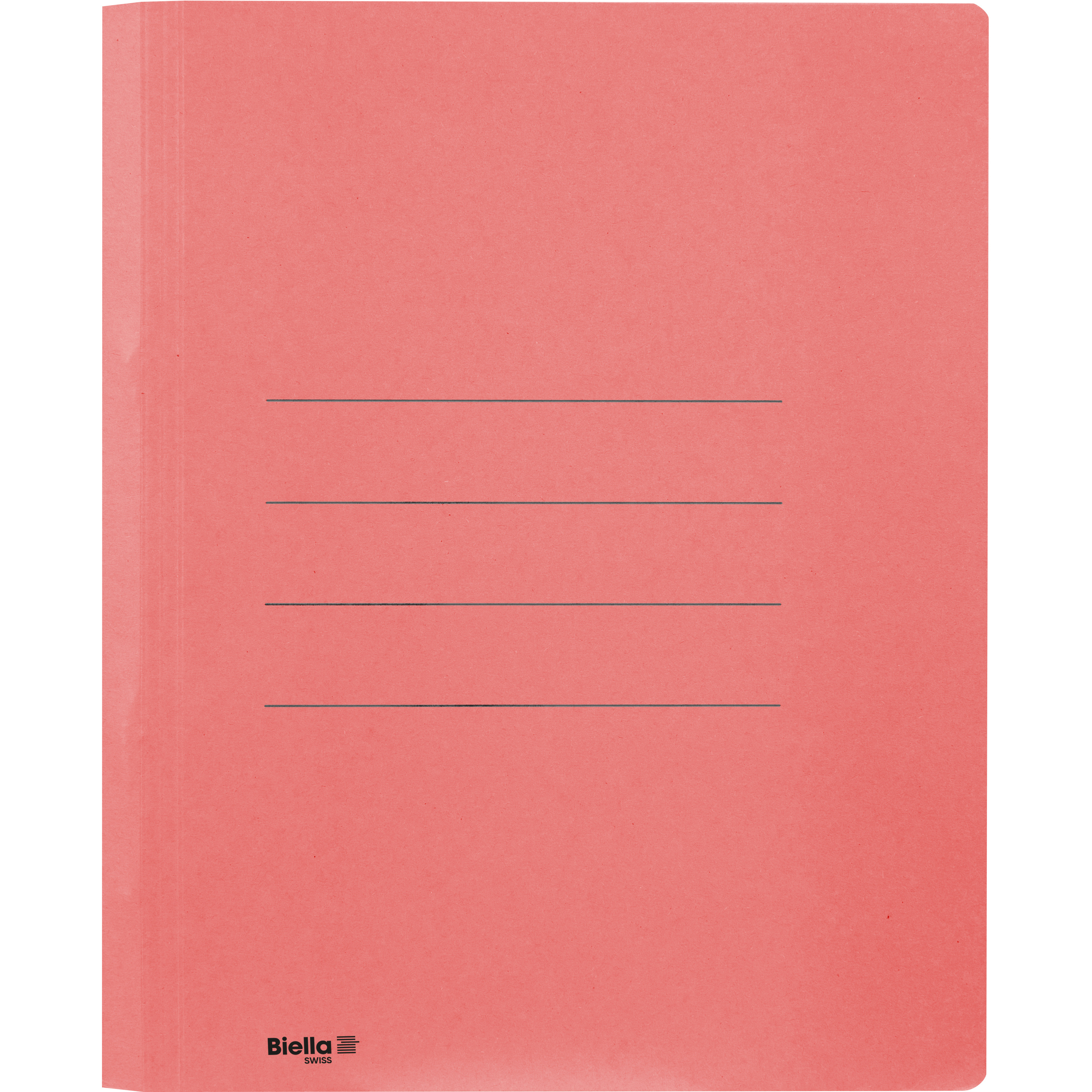 BIELLA Schnellhefter Praxis A4 16740045U rot, 320gm2 250 Bl.