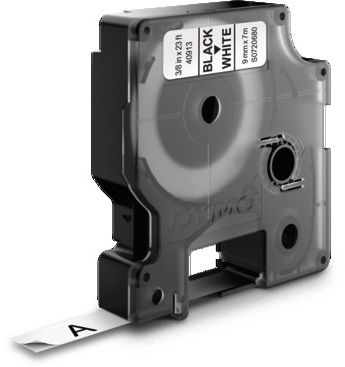 DYMO Schriftband D1 schwarz/weiss S0720680 9mm/7m DYMO Schriftband D1 schwarz/weiss S0720680 9mm/7m