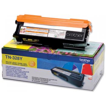 BROTHER Toner Super HY yellow TN-328Y HL-4570CDN 6000 Seiten BROTHER Toner Super HY yellow TN-328Y HL-4570CDN 6000 Seiten