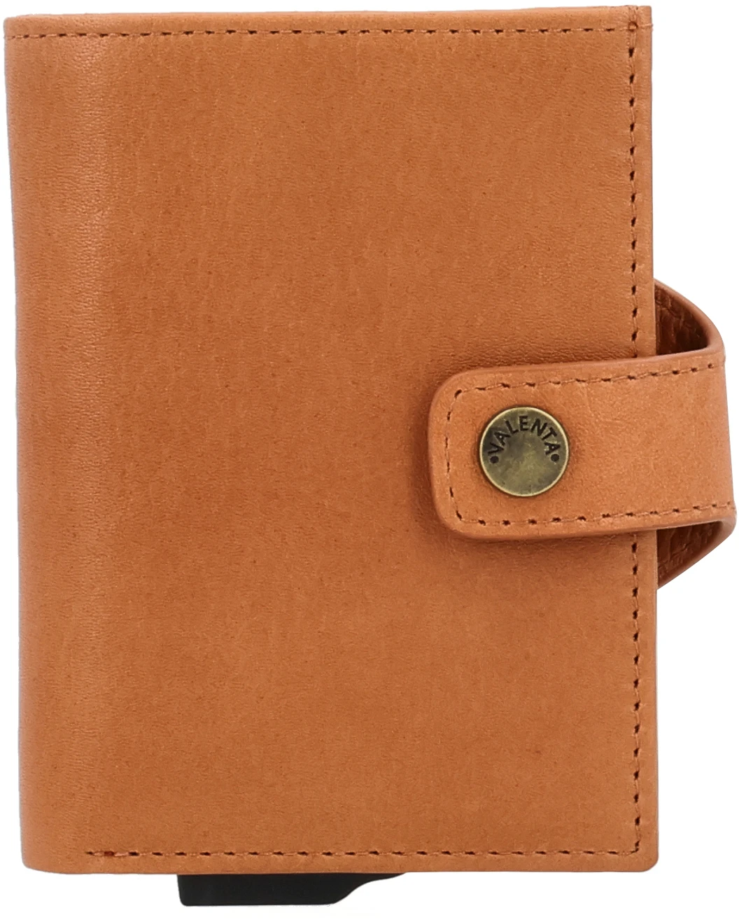 VALENTA Card Case Plus Wallet Luxe 589550 Tan