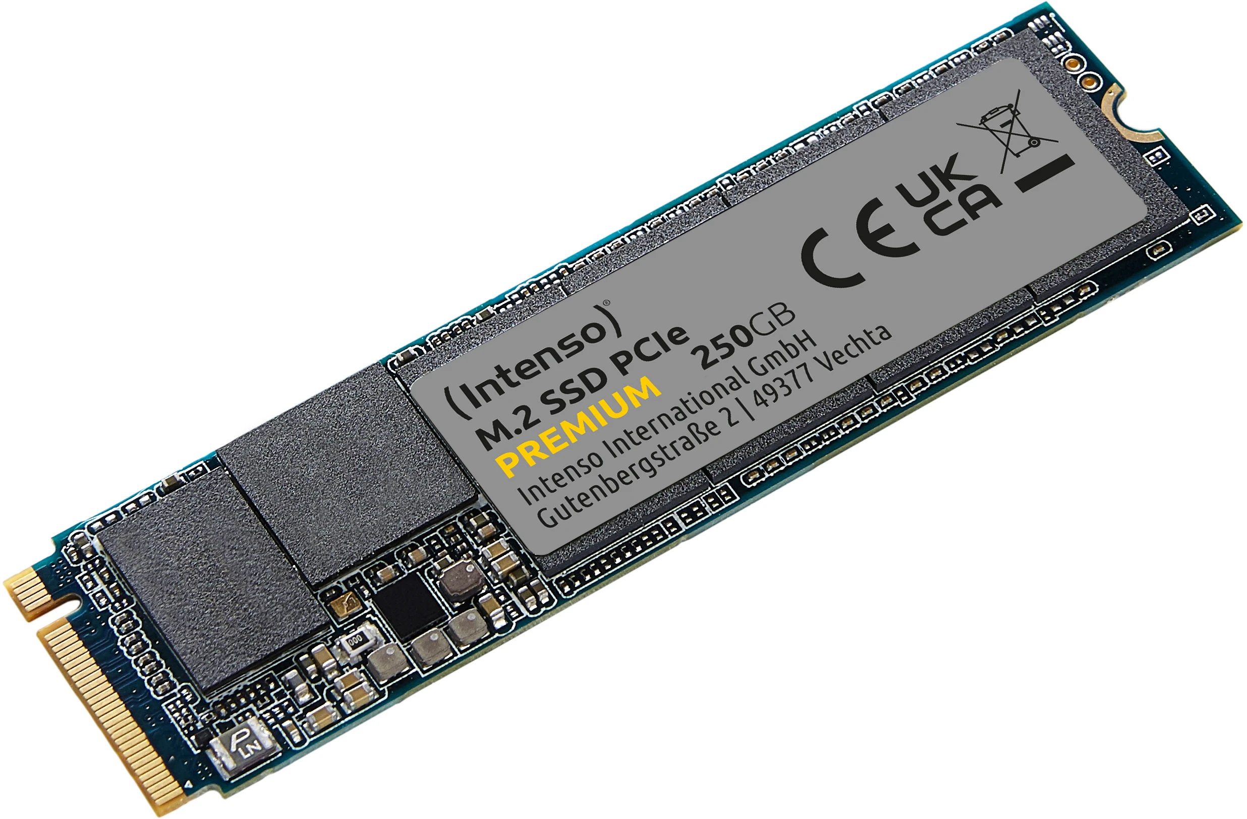 INTENSO M.2 SSD Premium 250GB 3835440 PCIe, m.2 2280