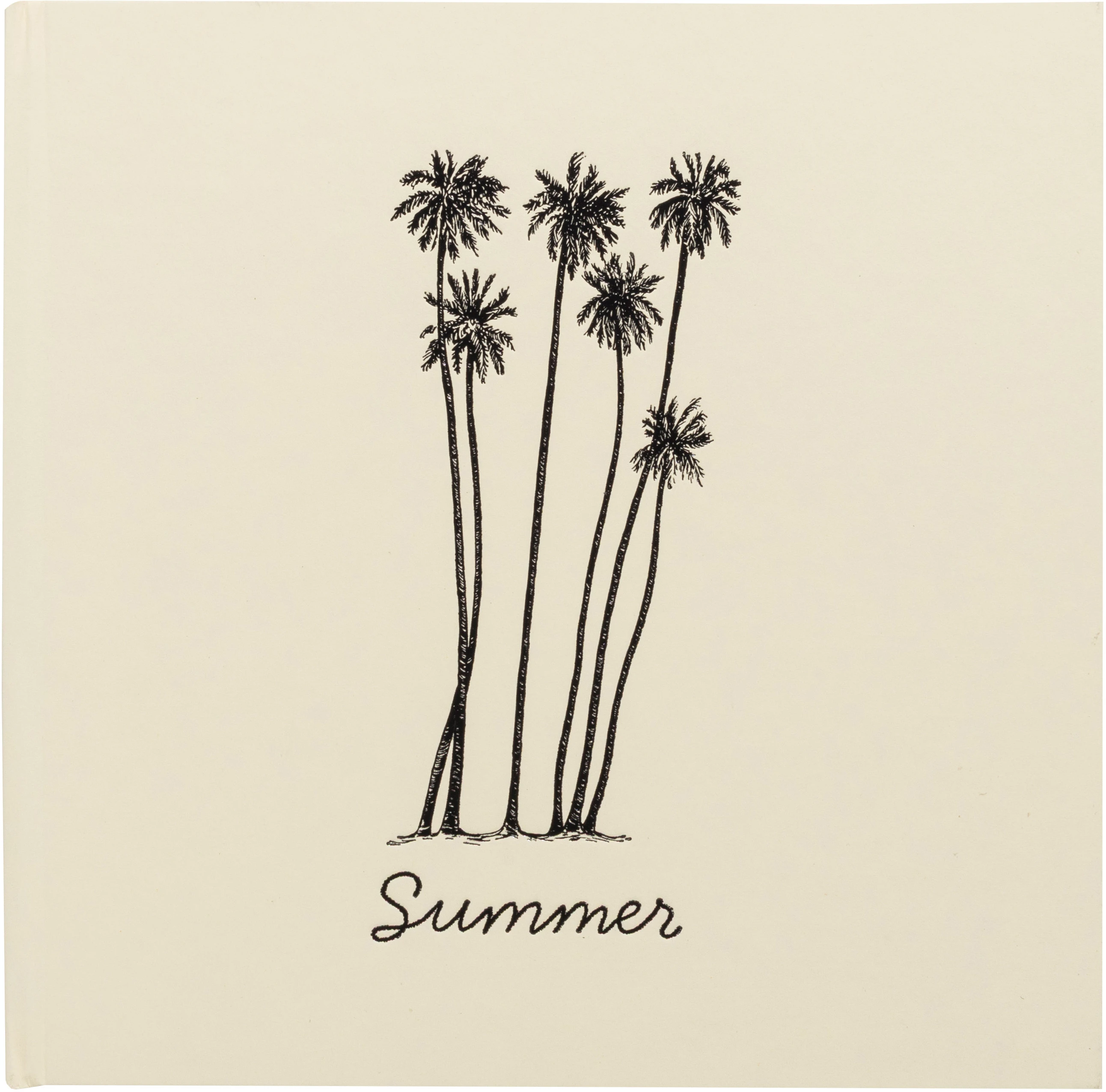 EXACOMPTA Fotoalbum Summertime 25x25cm 16347E Pastellgelb 30 Seiten