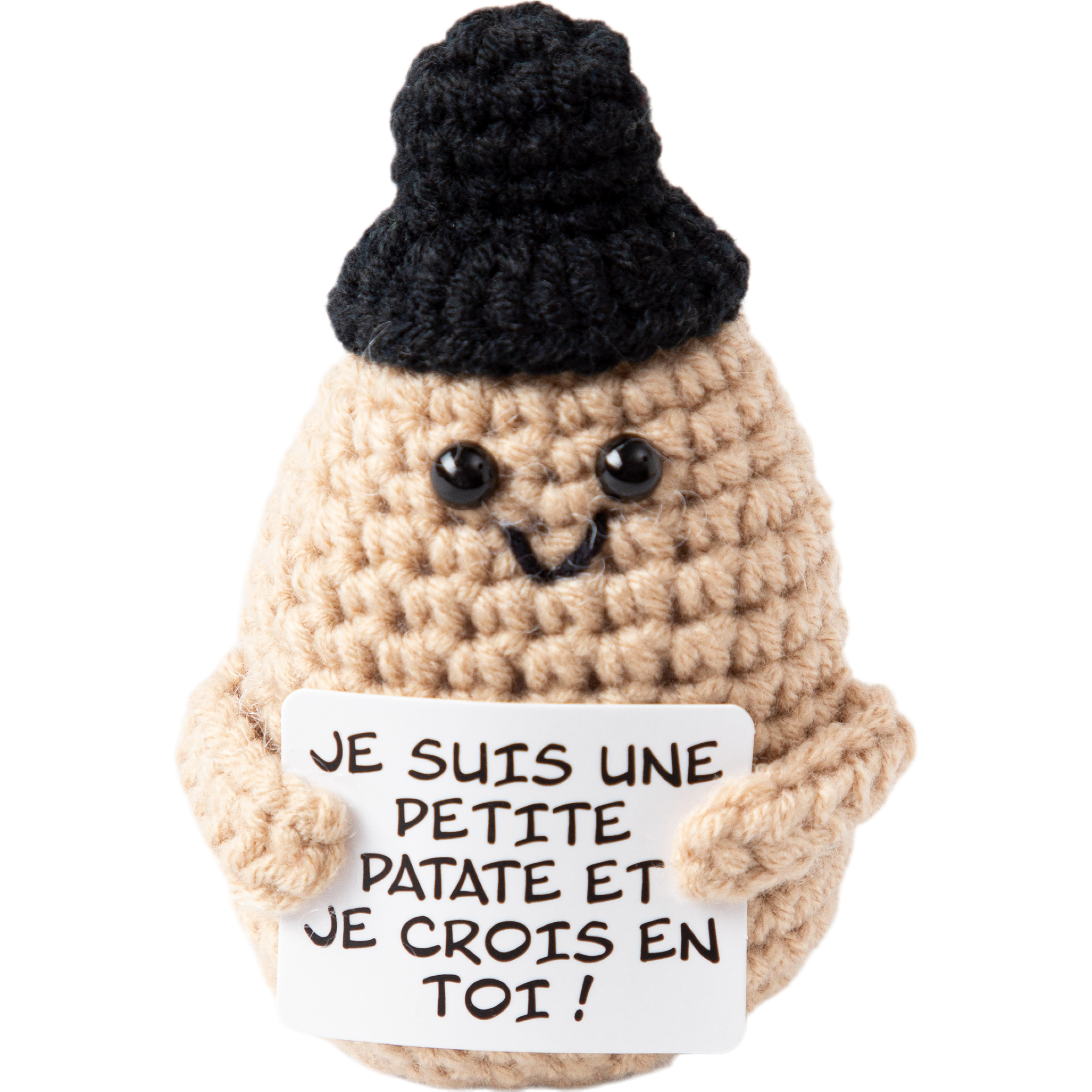 I AM CREATIVE Positive Potato Français 10cm 1000-1459 beige