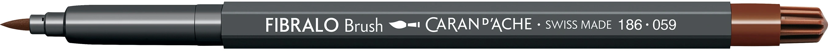 CARAN D'ACHE Classic Fibralo Brush 0.5-5mm 186.059 braun