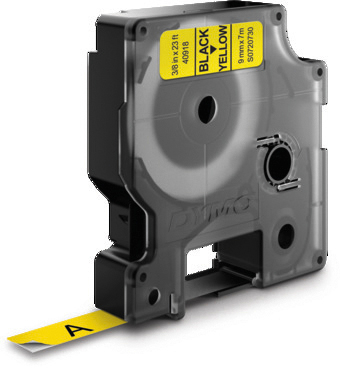 DYMO Schriftband D1 schwarz/gelb S0720730 9mm/7m DYMO Schriftband D1 schwarz/gelb S0720730 9mm/7m