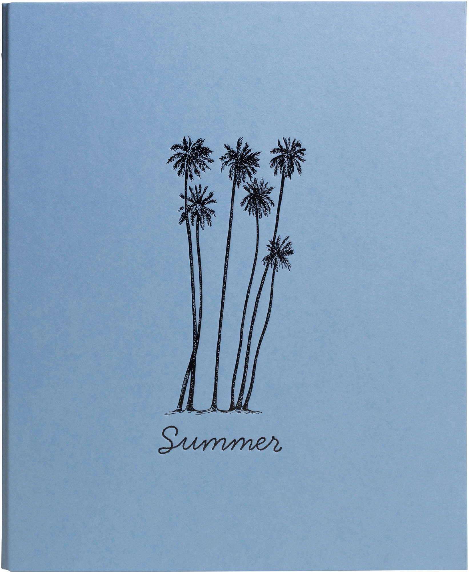 EXACOMPTA Fotoalbum Summertime 26x32cm 17045E Eisblau 60 Seiten