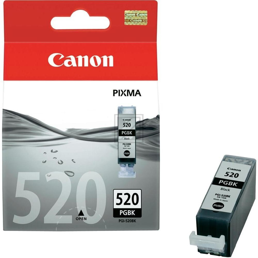 CANON Tintenpatrone schwarz PGI-520BK PIXMA MP 980 19ml