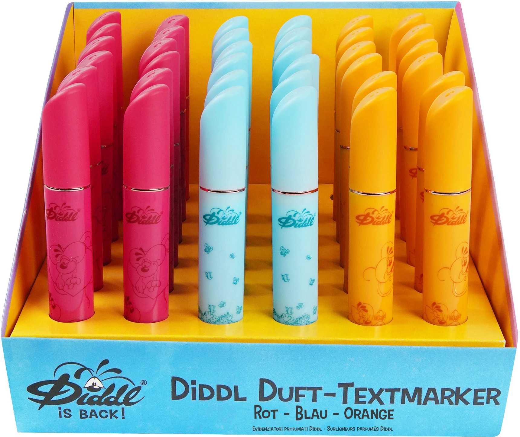 DIDDL Duft-Textmarker 2.5mm 23712 assortiert