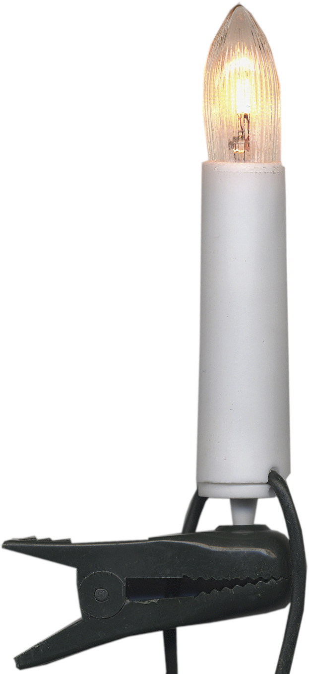 STAR TRADING Baumkerzen 11cm 12.400-55 weiss 16 Stück