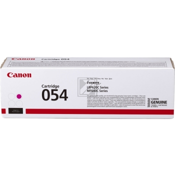 CANON Toner-Modul 054 magenta CRG 054 M LBP621/MF641 1200 Seiten CANON Toner-Modul 054 magenta CRG 054 M LBP621/MF641 1200 Seiten