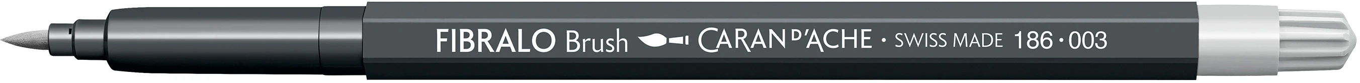CARAN D'ACHE Classic Fibralo Brush 0.5-5mm 186.003 hellgrau