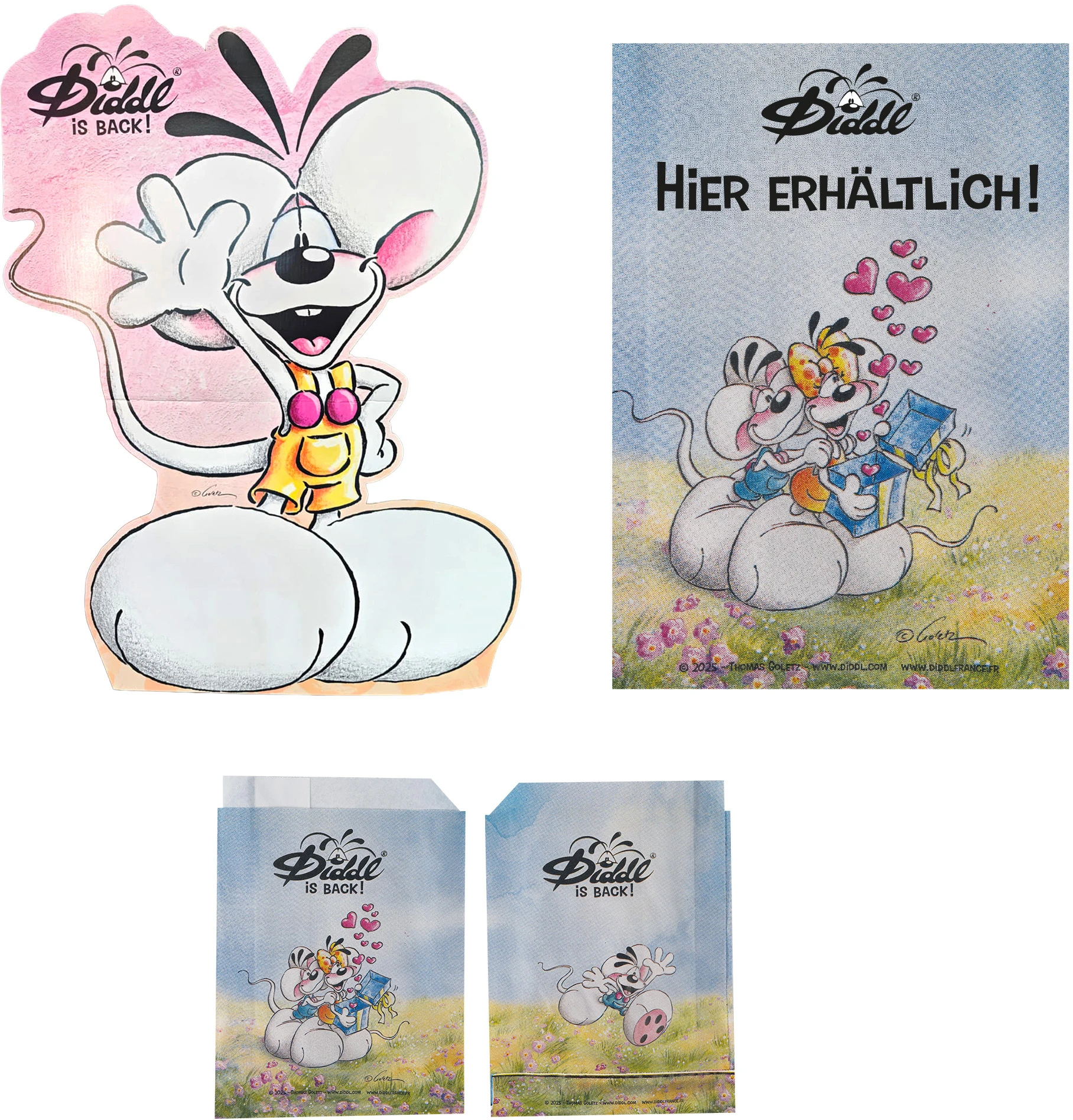 DIDDL Promotions-Pack 23768 Aufsteller, Tüten & Plakate