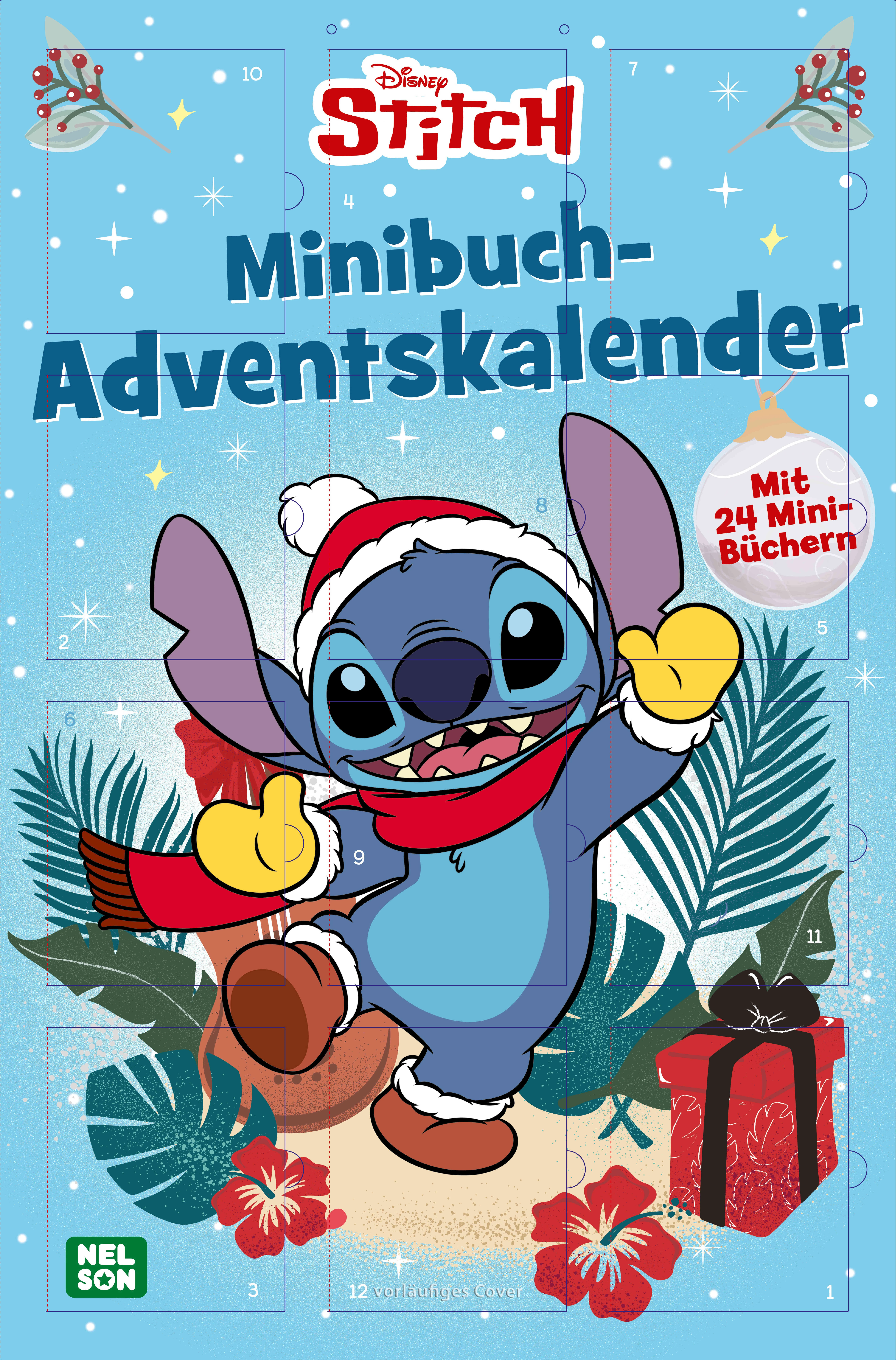 CARLSEN Adventskalender 513093 Stitch Minibücher