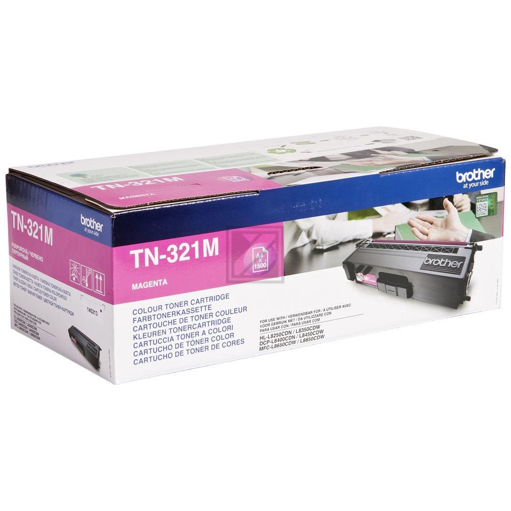 BROTHER Toner magenta TN-321M DCP-L8400CDN 1500 Seiten BROTHER Toner magenta TN-321M DCP-L8400CDN 1500 Seiten