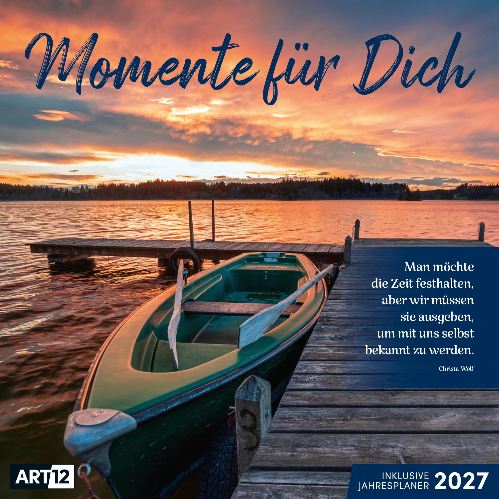 ACKERMANN Bildkalender 2027 4702 Momente für Dich ML 30x30cm