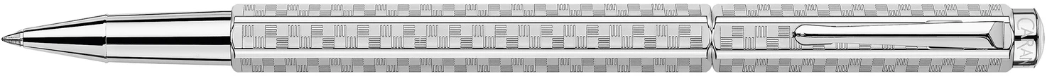CARAN D'ACHE Roller Ecridor Damier 838.566 platiniert