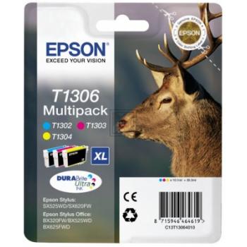 EPSON Multipack Tinte XL CMY T130640 Stylus SX525WD 3x10.1ml EPSON Multipack Tinte XL CMY T130640 Stylus SX525WD 3x10.1ml