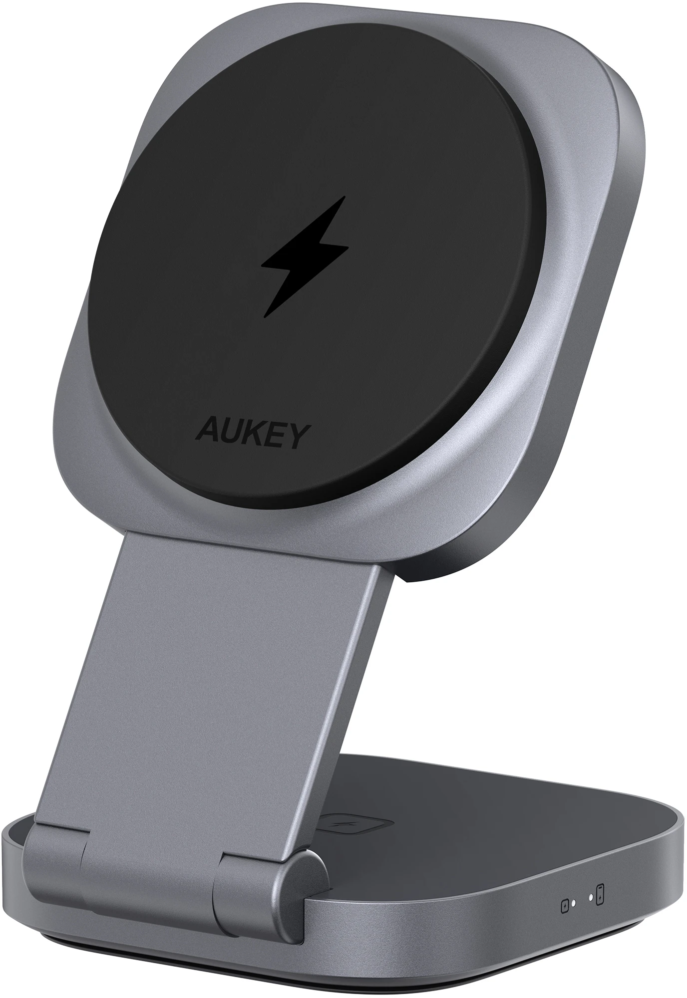AUKEY MagFusion L 2-IN-1 LC-MC211P Qi2.2 Wireless Charger 25W