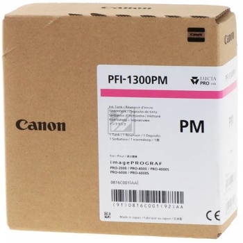 CANON Tintenpatrone photo magenta PFI1300PM iPF PRO-2000/PRO-6000S 330ml