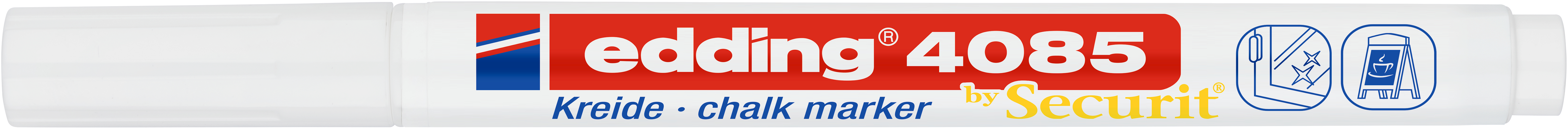 EDDING Chalk Marker 4085 1-2mm 4085-049 weiss