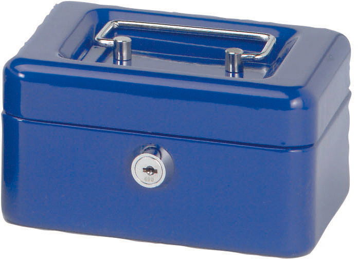 MAUL Geldkassette 1 15,2x12,5x8,1cm 8.15 blau