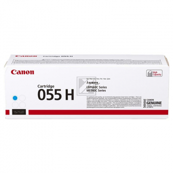 CANON Toner-Modul 055H cyan CRG 055 CH LBP663/MF742 5900 Seiten