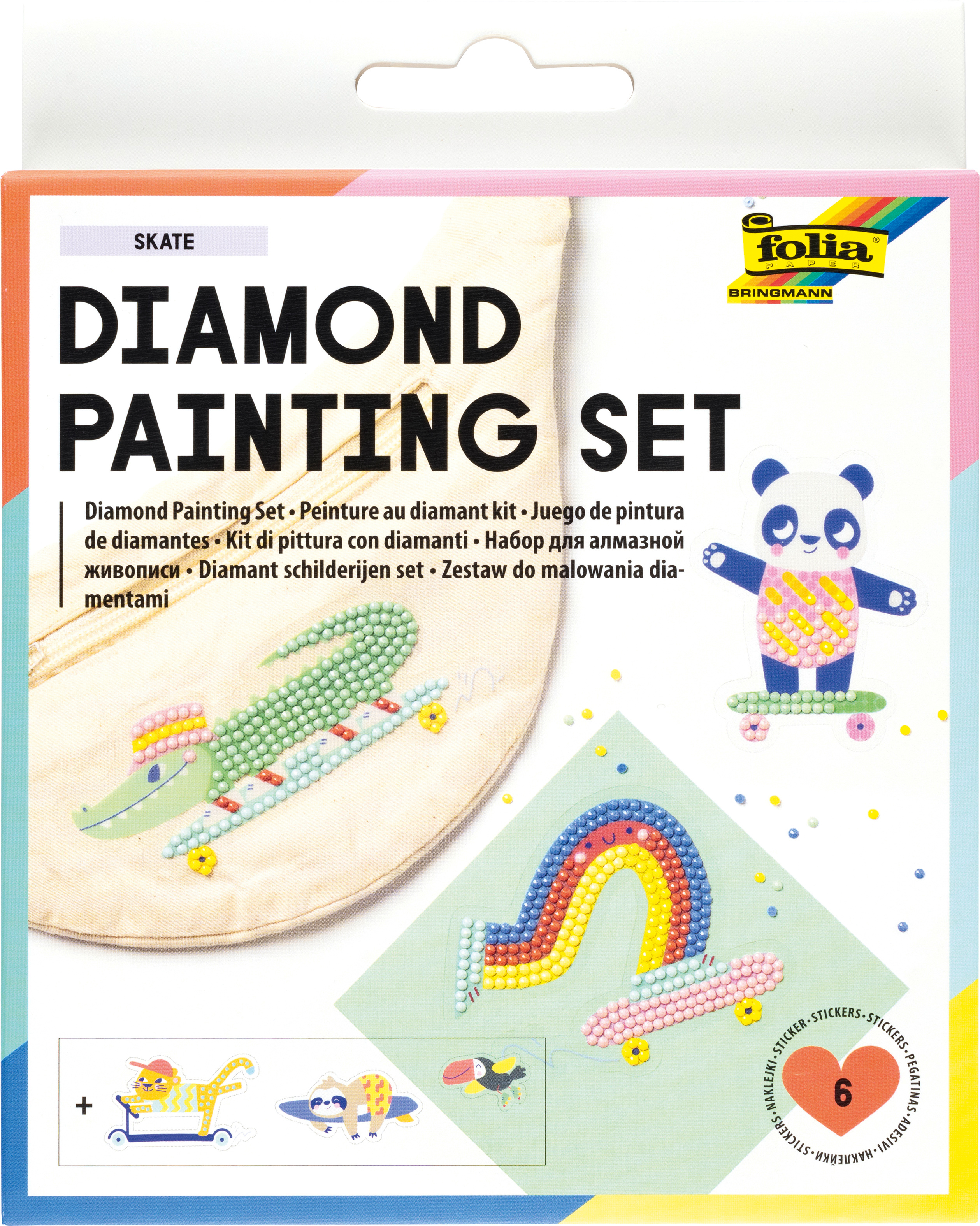 FOLIA Diamond Painting 31803 Skate