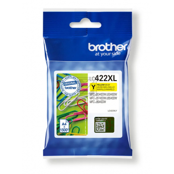 BROTHER Tintenpatrone HY yellow LC-422XLY MFC-J5340 1500 Seiten